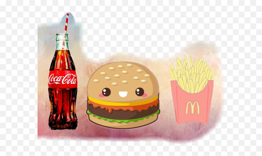 Mcdonalds Burger Sticker - Coca Cola Old Emoji,Mcdonalds Emoji 16