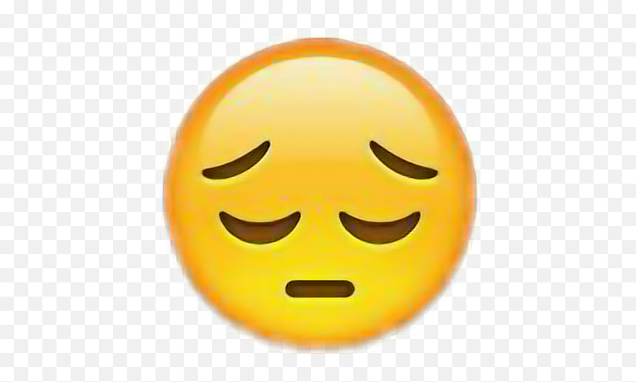 Emoji Sticker - Iphone Sad Images Emoji,Dove Emoticon