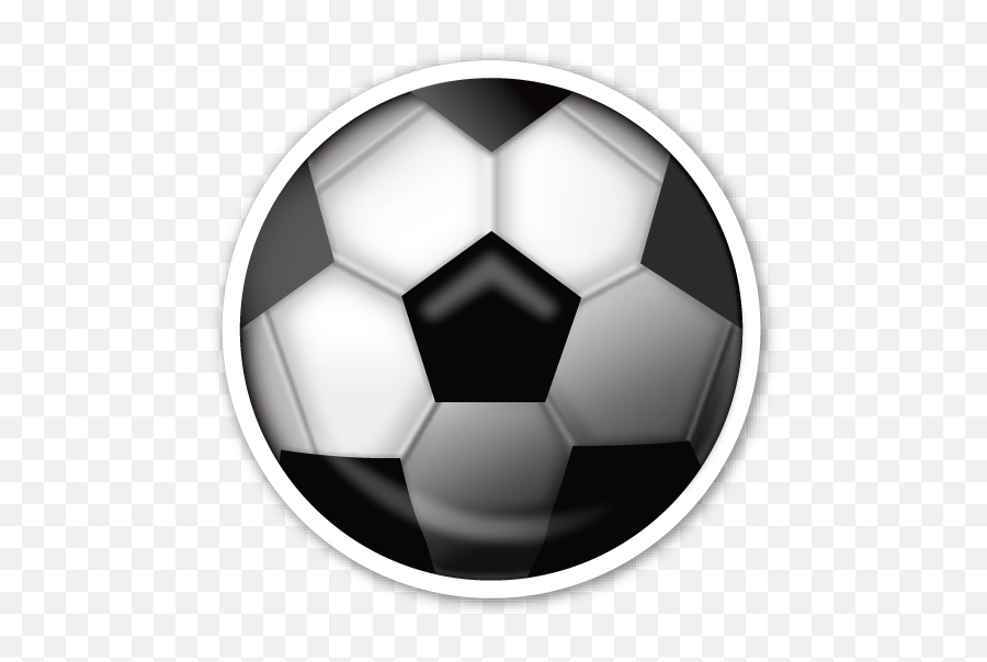 Soccer Ball Soccer Emoji Stickers - Iphone Soccer Ball Emoji,Football Emoji