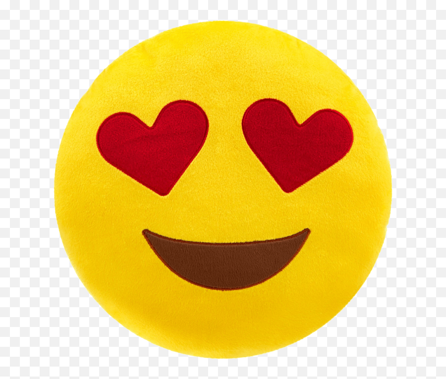 Emoji Pillows - Heart Eyes Emoji Pillow,Emoji Faces Pillow