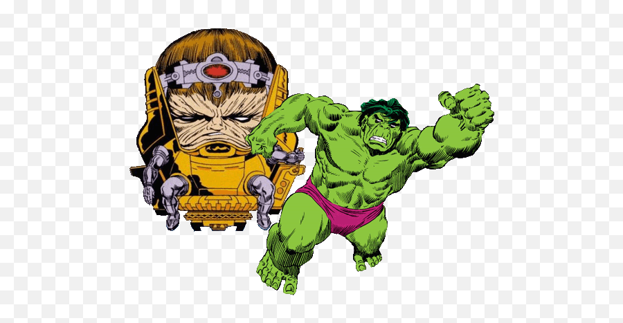 The Bride Of M - Modok Hulk Emoji,Different Emotions In Bruce Banner