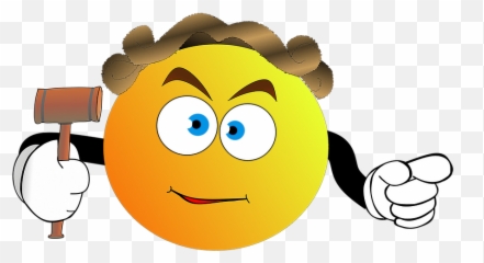 Smiley Judge Justice - Smiley Justice Emoji,Justice League Emoticons