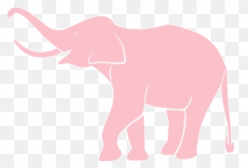 Pink Elephant 6 Icon - Free Pink Animal Icons Pink Transparent Elephant Gif Emoji,How To Make Emoticon Elephant