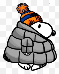 Snoopy - Snoopy Winter Clip Art Emoji,Freezing Emoji