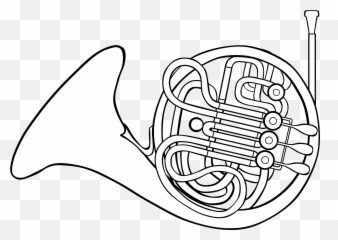 Free French Notes Cliparts Download - French Horn Instrument Drawing Emoji,French Horn Emoji