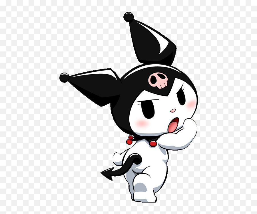Kuromi - Hello Kitty Kuromi Emoji,Badte Maru Emojis