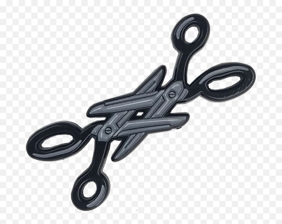 Scissors Scissoring Pin - Solid Emoji,Scissors Emoji