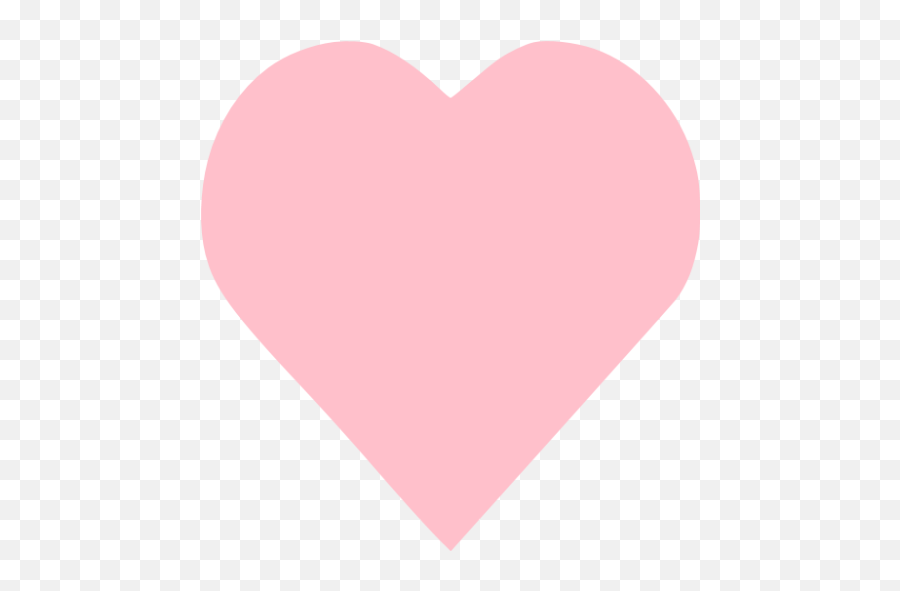 Pink Heart 69 Icon - Free Pink Heart Icons Baby Pink Heart Transparent Emoji,Heart Shaped Mickey Emoji