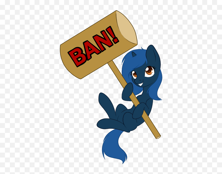 Ban Hammer Png - Mlp Ban Hammer Emoji,Banhammer Emojis