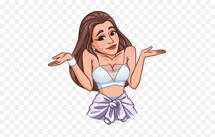 Ariana Grande - Telegram Sticker Emoji,Ariana Grande Emoji