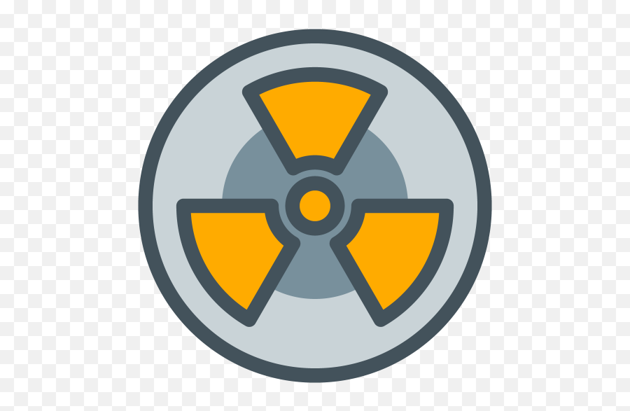 Nuclear Symbol Sciencie Scientific - Icon Nuklir Png Emoji,Nuclear Symbol Emoticon