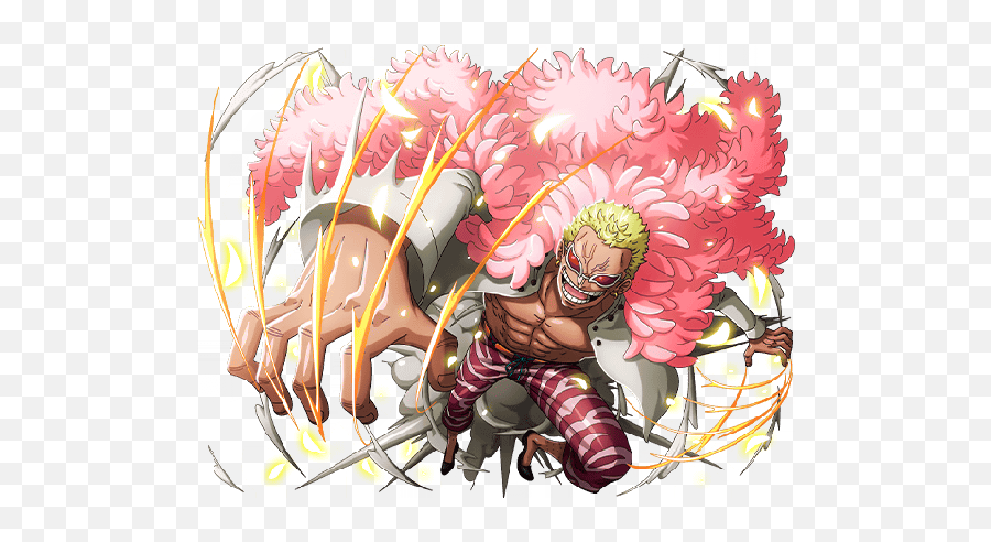Who Is The Coolest Looking Character In - Doflamingo One Piece Emoji,Vinsmokes With Emotions