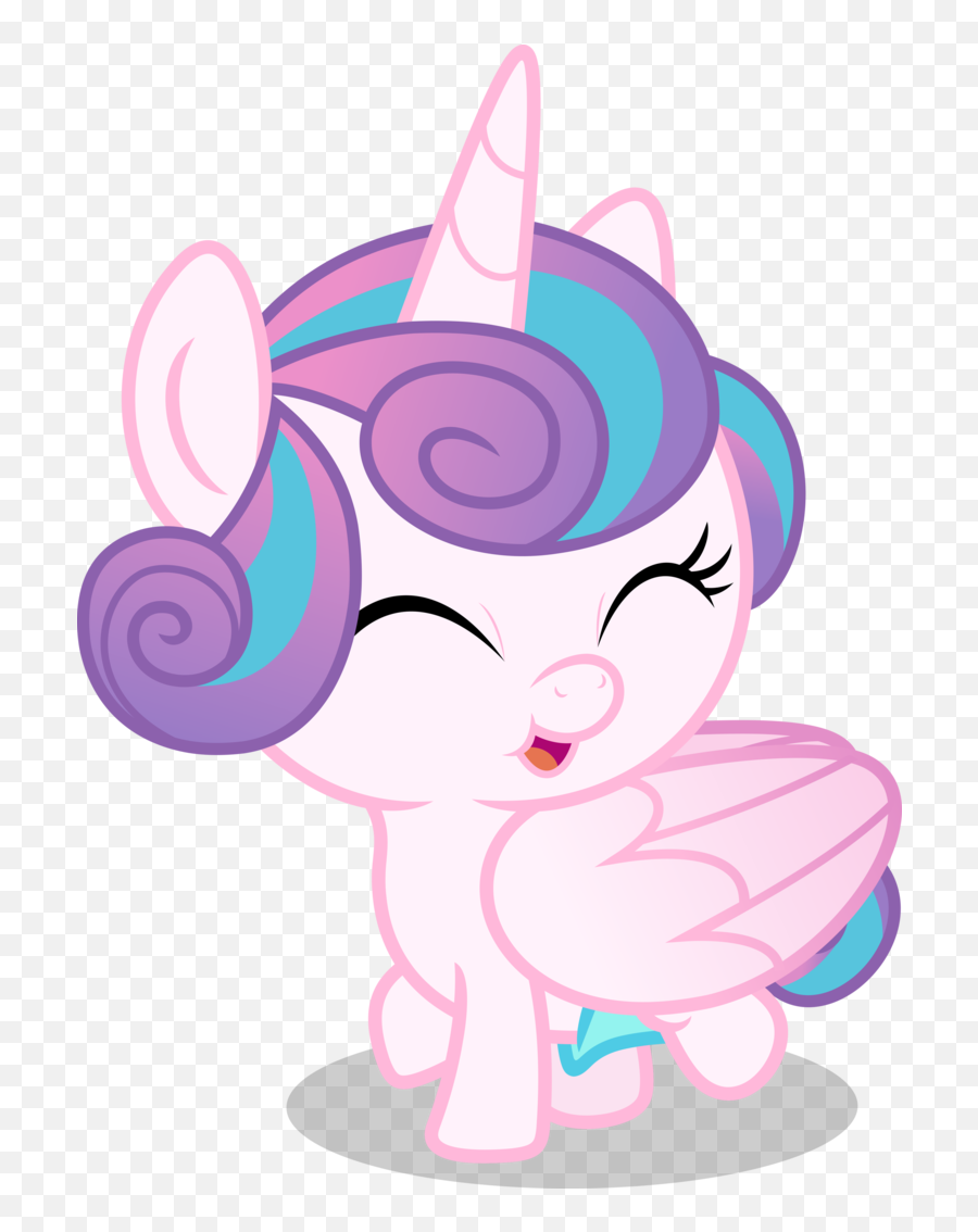 Download Mlp Fim Flurry Heart Vector By - Princesa Flurry Heart Emoji,Mlp Fim A Flurry Of Emotions