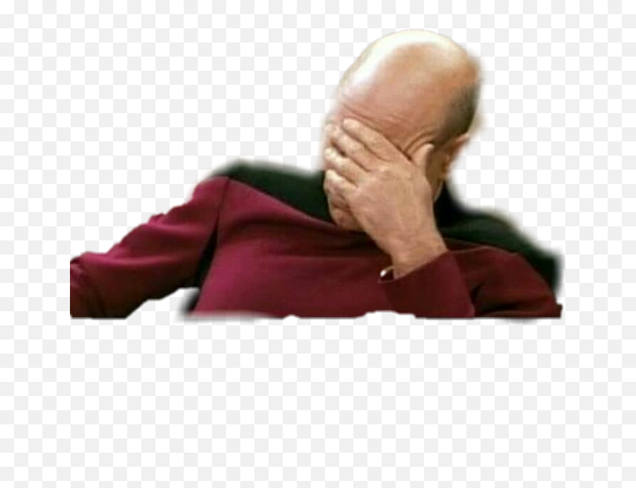 The Most Edited Facepalm Picsart - Facepalm Png Emoji,Picard Engage Emoticon