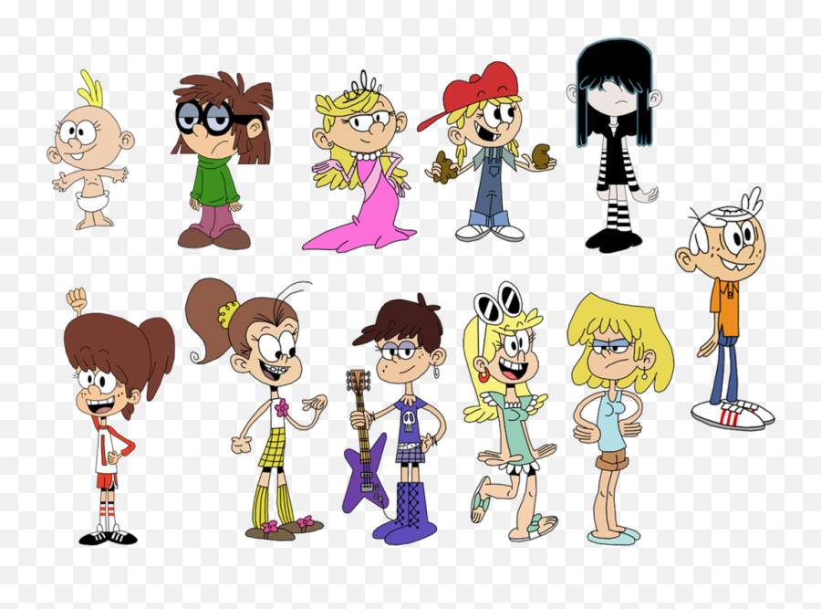Lincoln Loud Lola Loud Drawing - Sisters Lincoln Loud Emoji,Lincoln Loud With No Emotion On His Face