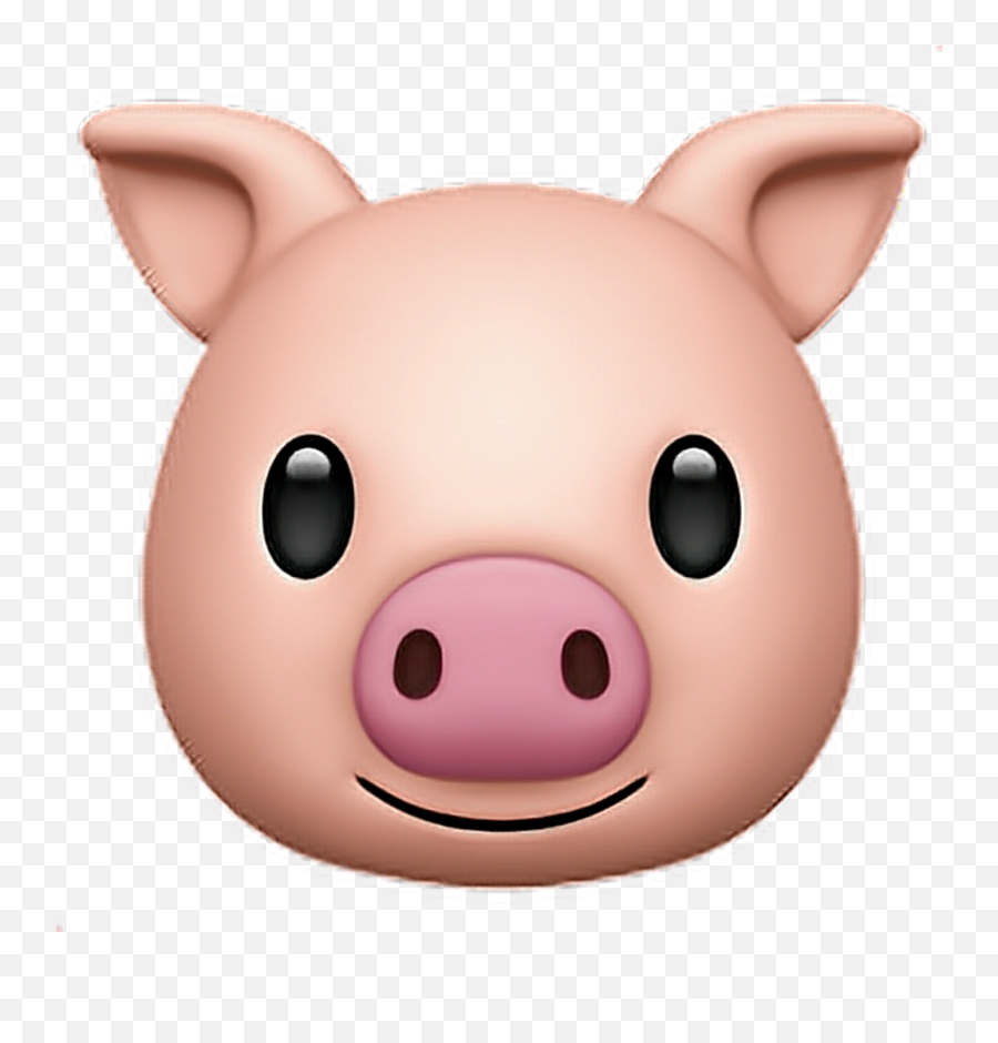 Pig Emoji Pig Pink Emoji Emoticon - Emoji Pig Png,Pink Emoji