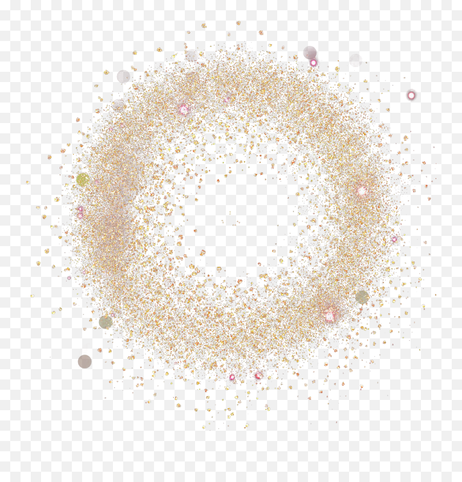 Download Gold Light Spot Wars Effect Paper Powder Clipart - Dot Emoji,Red Fox Emoticons Blushing