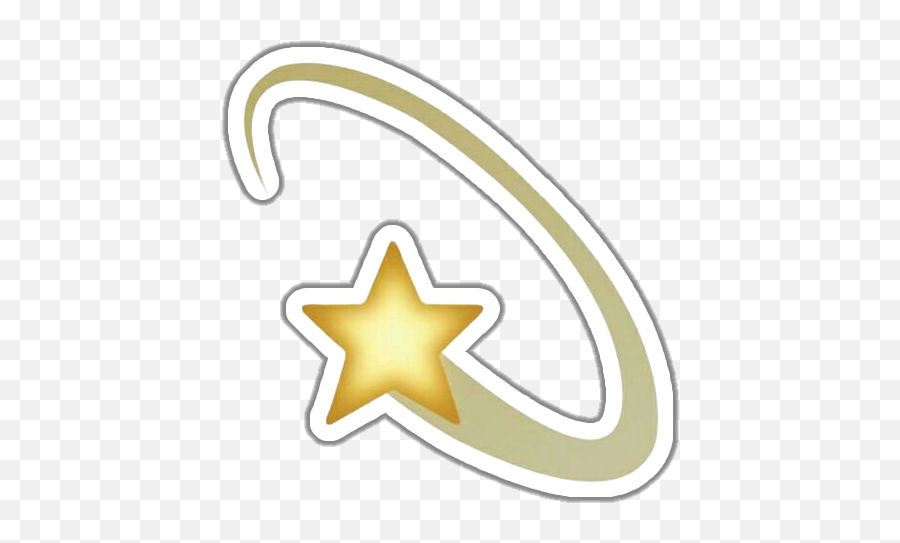 Star Estrella Emoji Emoticon Sticker,Yellow Star Emoticon
