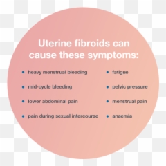 Uterine Fibroids Symptoms And Causes - Fibroidsconnectcom Dot Emoji,Emotions During Menstrual Cycle