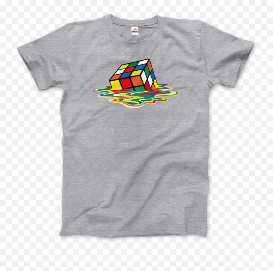 Rubicku0027s Cube Melting Sheldon Cooperu0027s T - Shirt By Arto Emoji,Emotion Big Bang