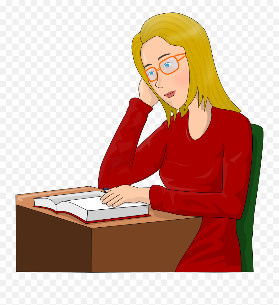 Study Learn Girl Drawing Free Image Download Emoji,Emotion Blackboard Female