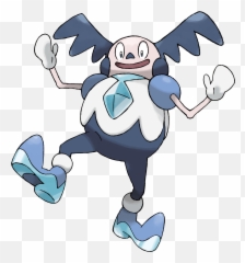 Galarian Mr - Mr Mime Galar Emoji,Mime Emoji