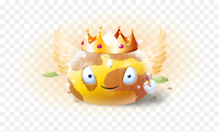 Special Slimes Slimes World Emoji,A Lil Crown Emoticon