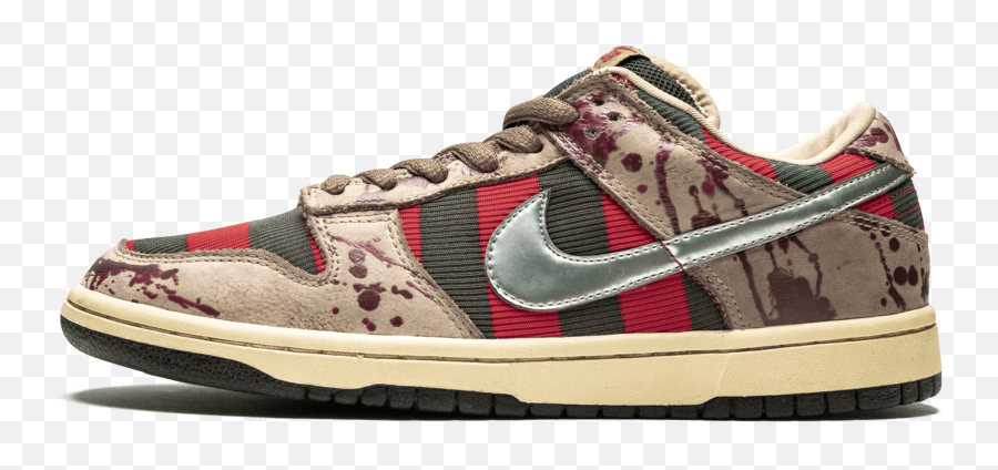 Narkoman Modnes Jord Nike Dunk Sb High Freddy Krueger Kvæle - Nike Dunks Freddy Krueger Emoji,Freddy Krueger Emoji