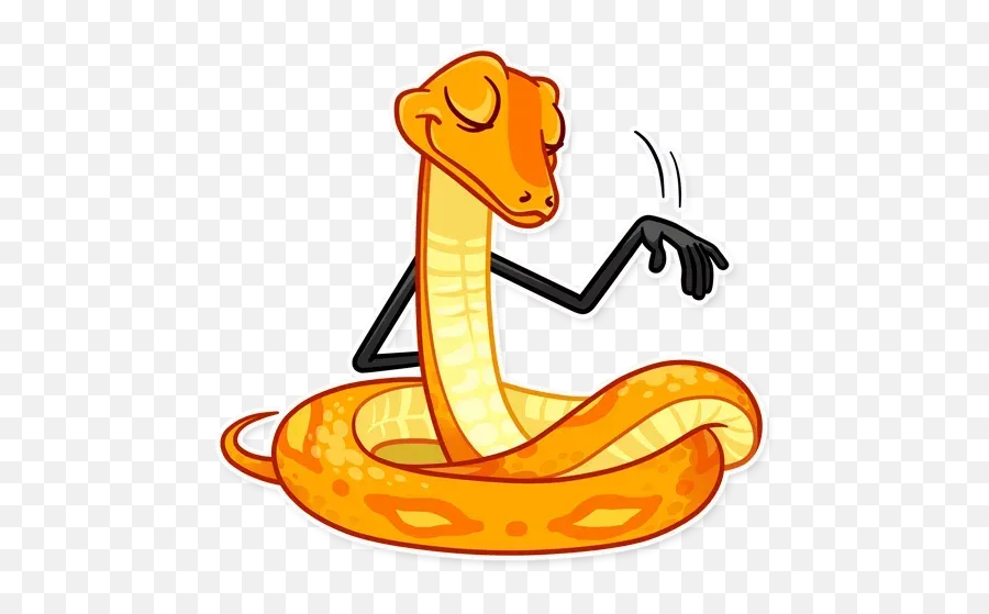 Sneaky Snake Sticker Pack - Stickers Cloud Emoji,Snakes With Emojis