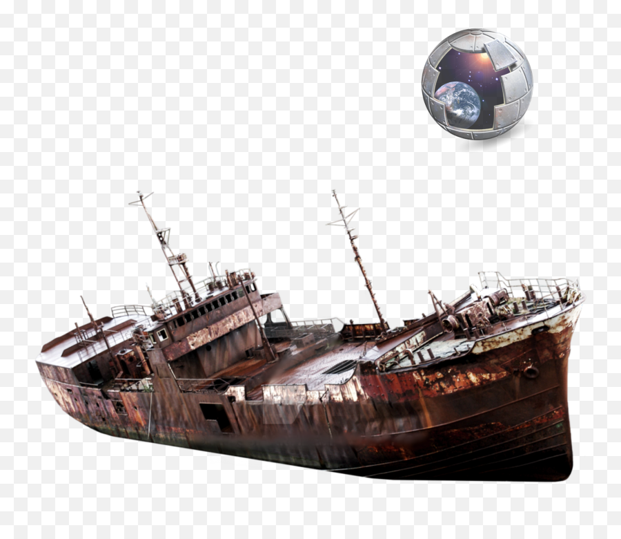 Ftestickers Shipmoonearth Sticker - Wreck Png Emoji,Ship Moon Emoji