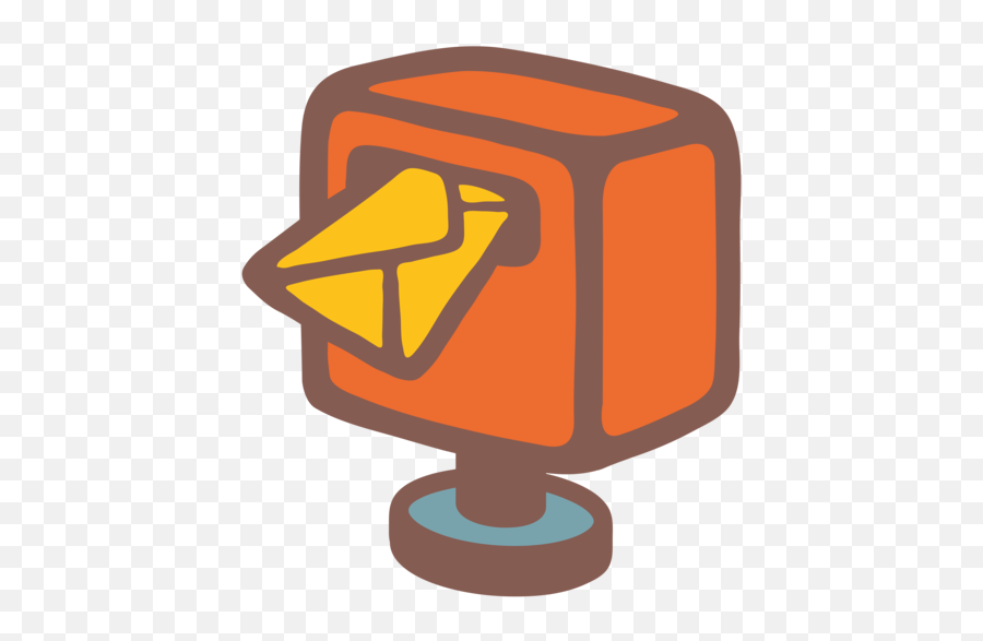 Postbox Emoji,Red Mailbox Emoji