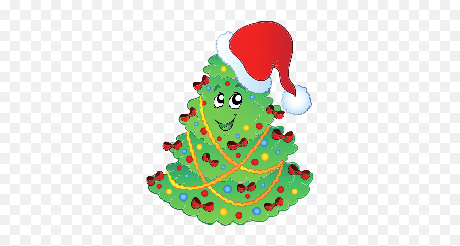 Merry Christmas Clipart 2021 Santa Claus Christmas Tree Emoji,Christmas Tree Emoji Html