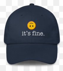 Itu0027s Fine Dad Hat Emoji,Pickleball Emoji'