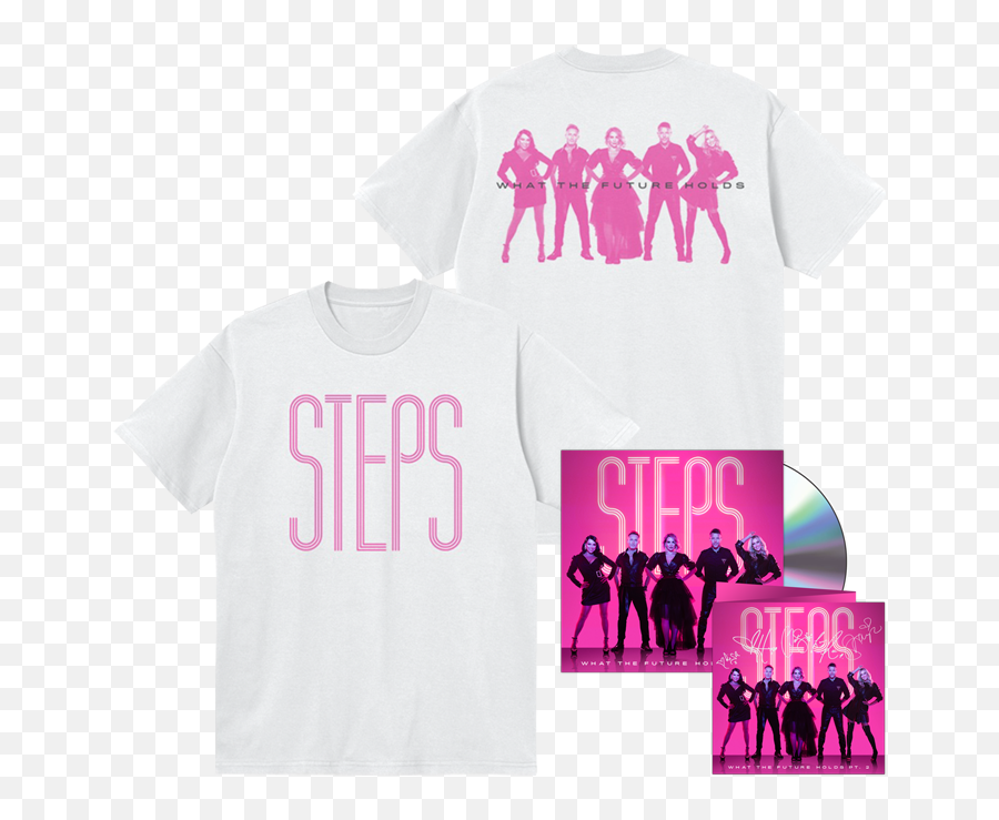 Steps Official Online Store Merch Music Downloads U0026 Clothing Emoji,All Over Both Sides Emoji T-shirt