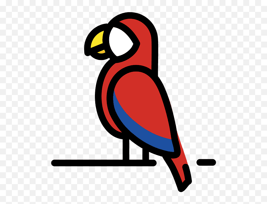 Parrot Emoji - Papagaio Emoji,Bird Emoji