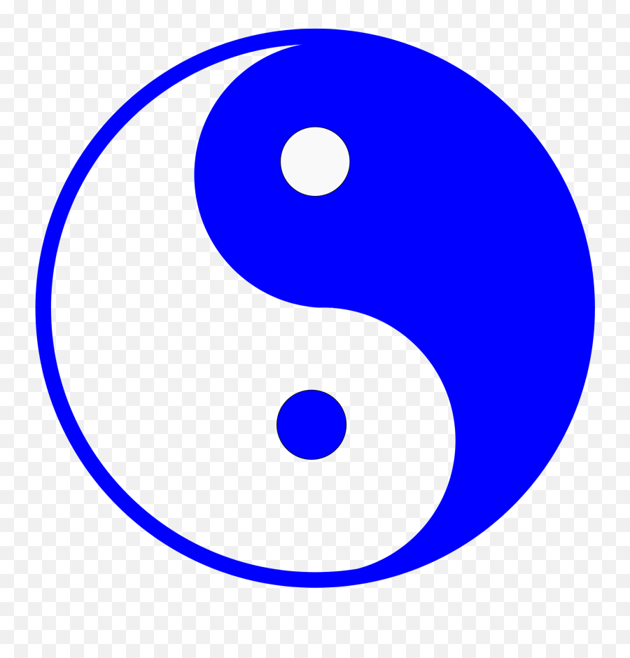 Yin And Yang Black And White - Yin Yang Png Download 1697 Emoji,Yin And Yang Emoji