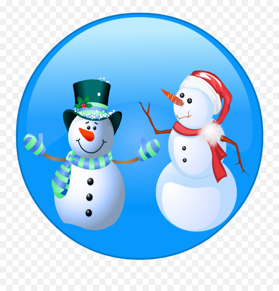 Emoji Mill - For Holiday,Snowman Emoji