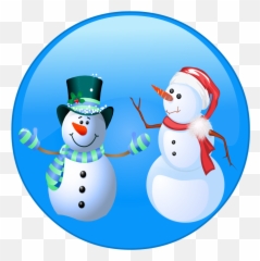 Emoji Mill - For Holiday,Snowman Emoji