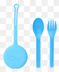 Utensils - Omiebox Fork Spoon Pod Set Emoji,Those Old Emotions Spoons