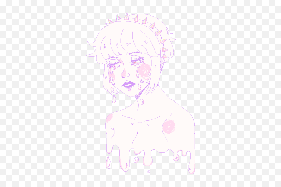 Pastel Tears Emoji,Emotion Drawings Tumblr