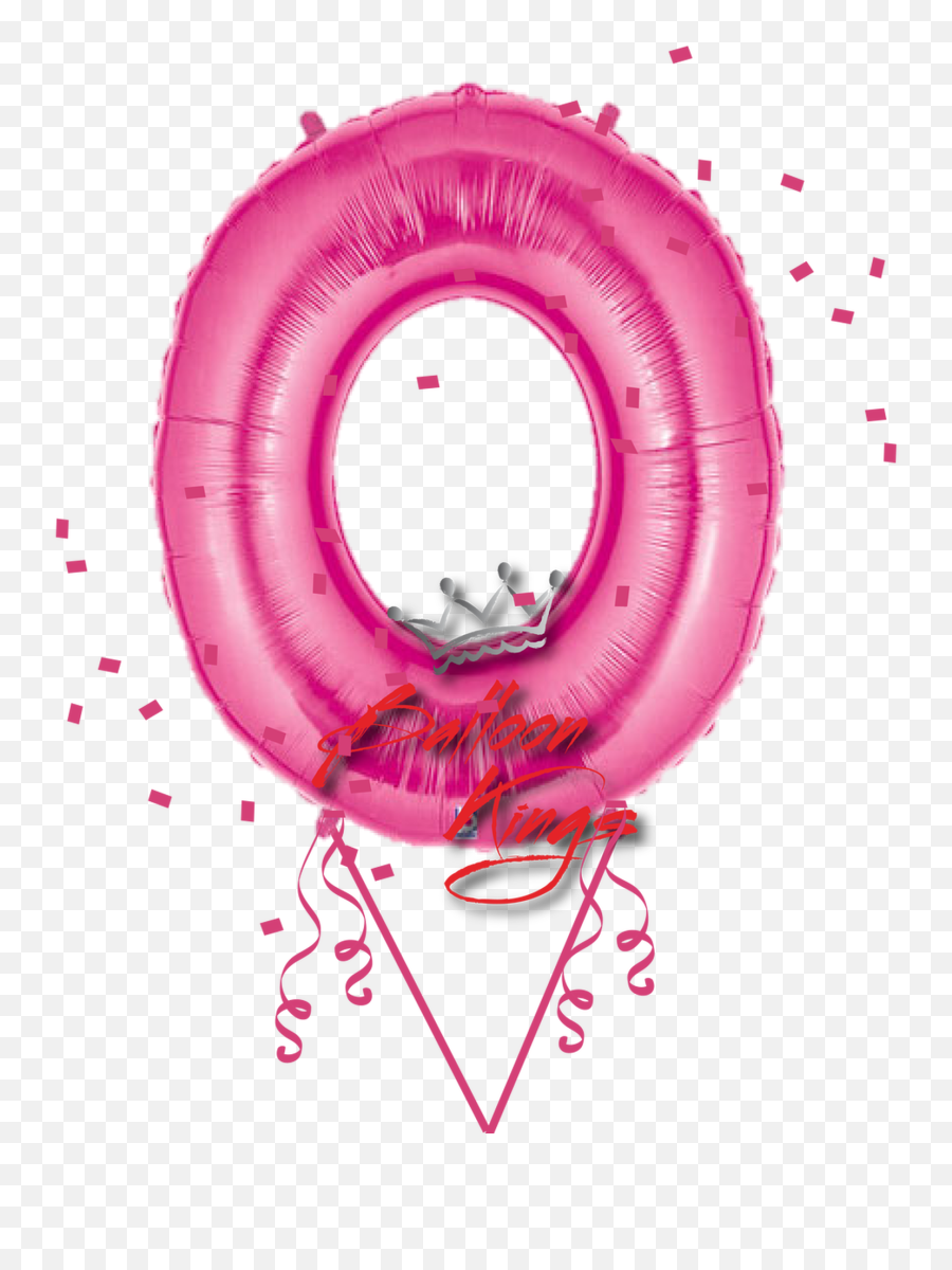 Pink Number 0 - 3 Balloon Pink Png Emoji,Buoy Emoji