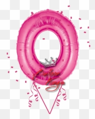 Pink Number 0 - 3 Balloon Pink Png Emoji,Buoy Emoji