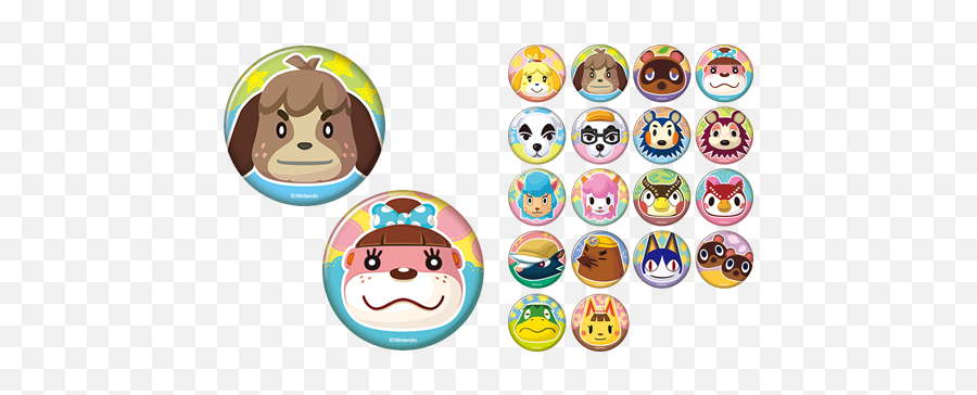 Animal Crossing - Animal Crossing Badge Emoji,Pokemon Mystery Dungeon Emoticons