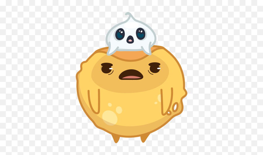 Vk Sticker 30 From Collection Pancake And Sour Cream Emoji,Pancake Emojis Transparent