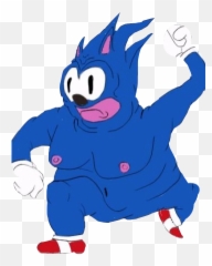 Sonic Fetish Fat Hot Sticker - Sanic Gif Emoji,Fetish Emojis Stickers