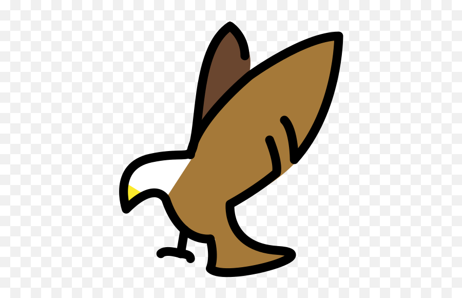 Eagle Emoji - Clip Art,Eagle Emoji