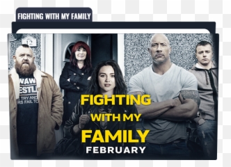 Fighting With My Family Folder Icon - Dwayne Johnson Film Fighting With My Family Emoji,Family Emoji Transparent Icon
