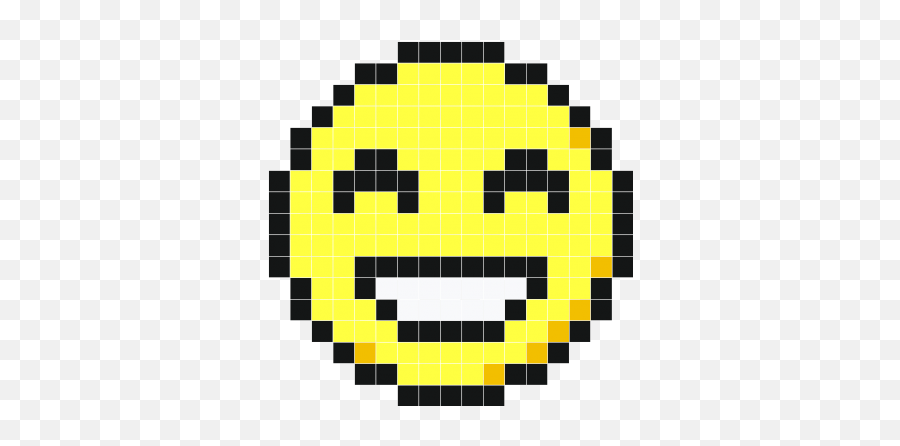 Smiley - Wall Decals Stickaz Smiley Face Pixel Art Emoji,Square Cool Emoticon