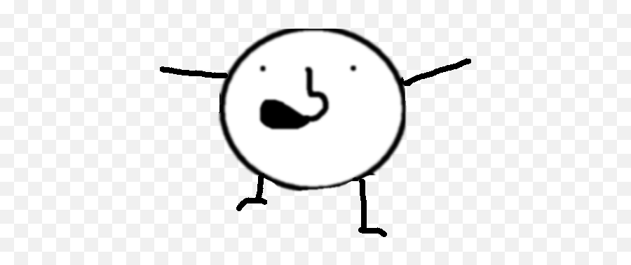 Dancing Meme - Dot Emoji,Stick Figure Emoticon Meme