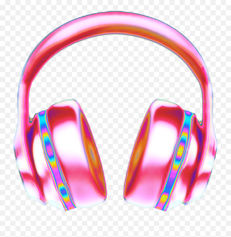 Headphones - Rainbow Headphone Emoji,Mermaid Emoji